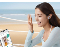 Baseus OS-Baseus Bass BS2 Lite True Wireless Earbuds Moon White - 1502182 - zdjęcie 5